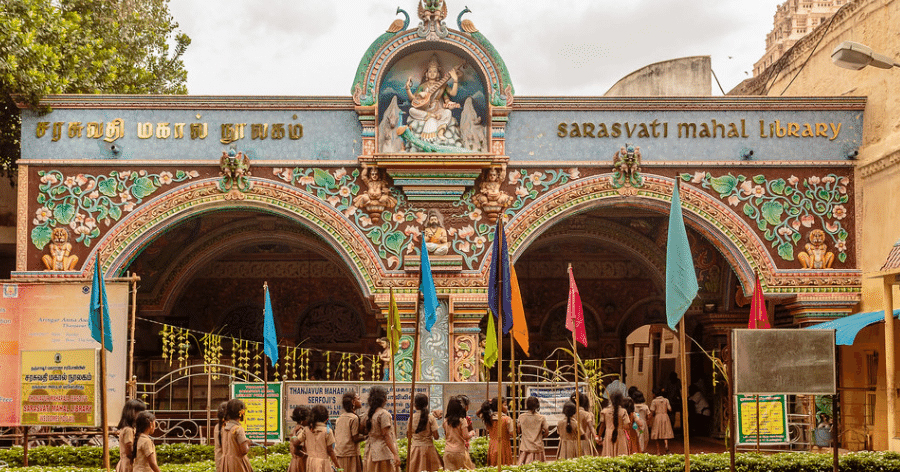 Art-Gallery-&-Saraswati-Mahal-Library